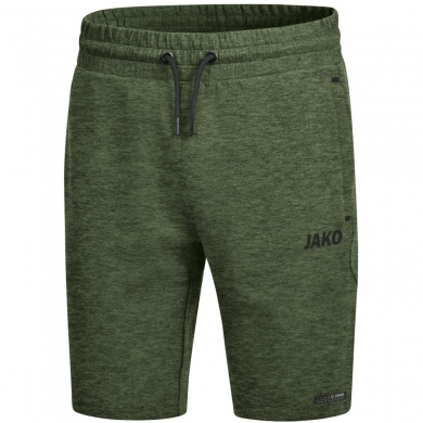 JAKO Spodenki sportowe Premium Basics (Double-Tech-Knit) krótkie khaki brązowe damskie